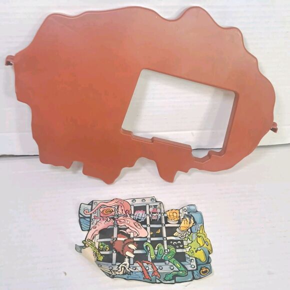 1981 Castle Grayskull Back Platform Floor MOTU Masters Of The Universe Vtg Heman - Picture 1 of 3